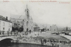 L'église et le pont sur la Wamme